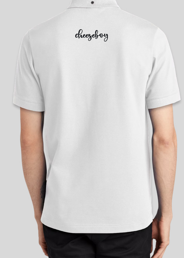 Tennis Court Graphic Jacquard Sweater